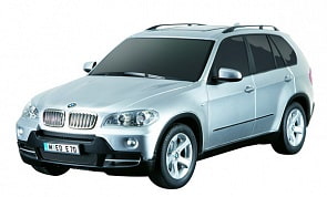 Машина на радиоуправлении 1:18 BMW X5 40MHZ, цвет серебряный (Rastar, 23100S)