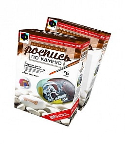 Набор для творчества №6. Роспись по камню " Жил был пес" (Фантазер, 394006) 