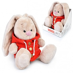 Мягкая игрушка - Зайка Ми малыш в жилетке с капюшоном, 15 см (Budi Basa, SidX-322)