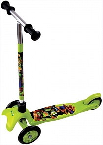 Самокат с полипропиленовой подножкой Черепашки Ниндзя (TMNT, TMNT2FW)