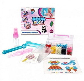 Набор Aqua Pixels - Маленькая принцесса, 400 деталей (1toy, Т15232)
