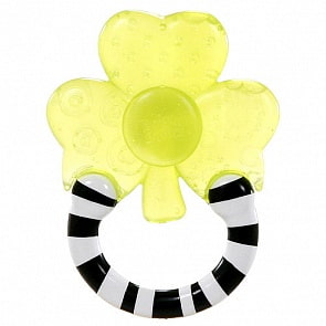 Мягкий прорезыватель для зубок «Полосатое колечко», Цветок (Bright Starts, 8986-1st)