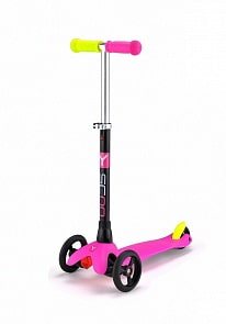 Трехколесный самокат Mini Glam pink Y-Scoo, 4074RT