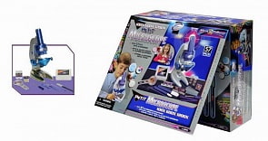 Набор для опытов с мини микроскопом, 57 предметов (Eastcolight, 8801)