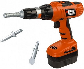 Аккумуляторная электронная дрель Black&Decker (Smoby, 500192)