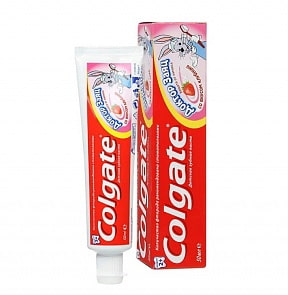Зубная паста Колгейт - Доктор заяц, вкус клубники 50мл (Colgate, 44-1-89187)