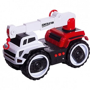 Подъемный кран инерционный, световые и звуковые эффекты (Abtoys, C-00347)