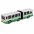 Металлическая модель – Автобус с гармошкой, 12 см  - миниатюра №2