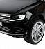 Электромобиль - Volkswagen Touareg, черный, свет и звук  - миниатюра №6