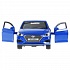 Инерционная металлическая модель - Hyundai Solaris 12 см, цвет синий  - миниатюра №1