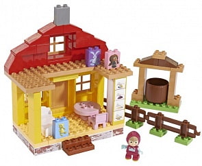 Конструктор Маша и Медведь - Домик Маши (BIG, 800057096)