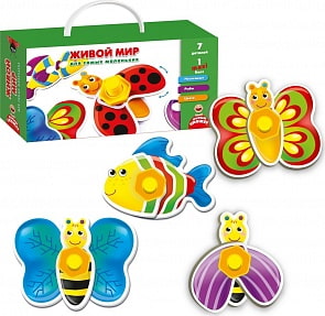 Развивающая игра - Живой мир для самых маленьких (Vladi Toys, VT2905-09)
