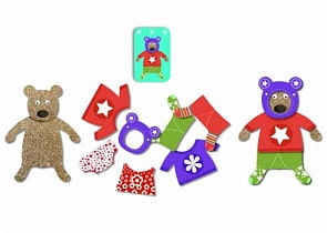 Игра - Одень мишку (Djeco, 08494k)