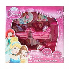 Набор мебели для кукол «Принцессы Дисней» - Гостиная (Играем вместе, G2123A-Rsim)