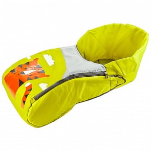 Сиденье с чехлом для ног, дизайн - тигр лимонный (Ника, СС3-1 ТИГР ЛИМОННЫЙsim)