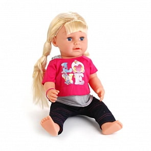 Интерактивная кукла, пьет и писает, плачет слезами, с аксессуарами, 43 см (BLS002B) (ассортимент)