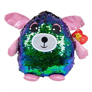 Мягкая игрушка - Собака с пайетками, 20 см (ABtoys, MP008)