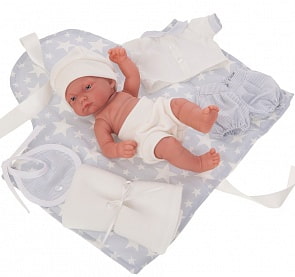 Кукла-младенец - Фернандо в голубом, 26 см (Antonio Juans Munecas, 4071B)