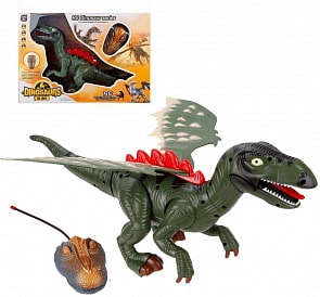 Динозавр на радиоуправлении, 2 канала, свет, звук (Наша игрушка, 60101)