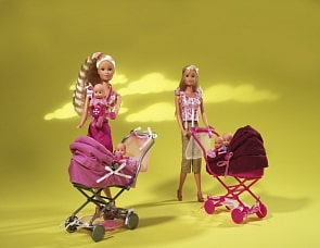 Кукла Штеффи с коляской, набор (Simba, 5738060)