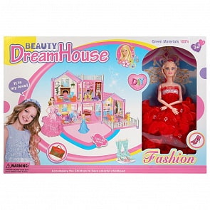 Дом игровой с куклой DSJ891 (1906Z872)