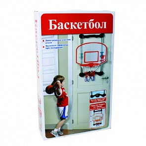 Баскетбольный щит с мячом и насосом (1toy, Т59860)