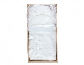 Комплект на выписку - Бантики, белый (Мой Ангелок, 00-0011837 _белый)