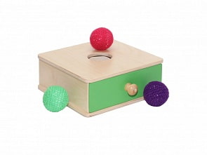 Развивающая игрушка - Коробочка с мячиком (Paremo, PE717-3)