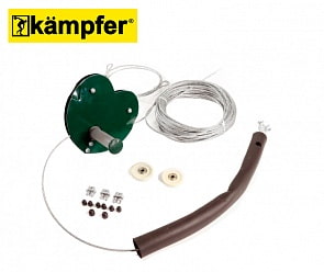 Канатная дорога тарзанка на металлическом тросе (Kampfer, S04-136)