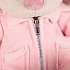 Мягкая игрушка – Зайка Ми в розовой меховой курточке, малая, 18 см  - миниатюра №3