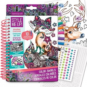 Блокнот Style Me Up - Лесные обитатели (Wooky Entertainment, 1311st)