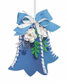 Набор для творчества - Колокольчик из Fom Eva, синий (Волшебная мастерская, F-03)