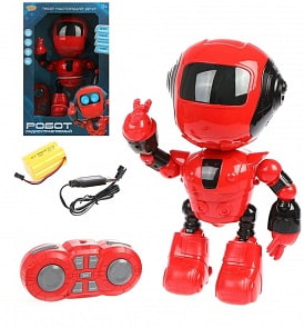 Робот на р/у, свет и звук (Наша игрушка, M9740-3)
