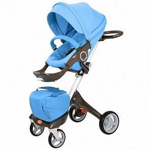 Детская коляска 2 в 1 - Nuovita Sogno, синяя (Nuovita, QC01_702)