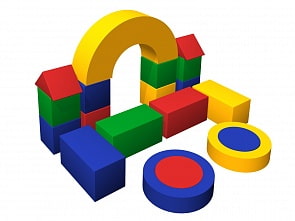 Мягкий конструктор - Магазинчик (Romana, ДМФ-МК-19.90.07)