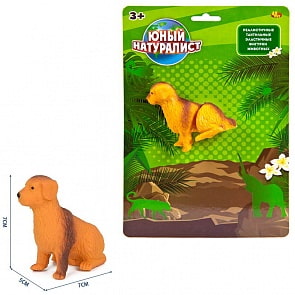 Юный натуралист. Животные - Собака, термопластичная резина (ABtoys, PT-01198)