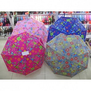 Детский зонтик со свистком (D22001sim) 