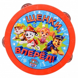 Игрушечный бубен из серии Щенячий патруль (Росмэн, 34812) - миниатюра