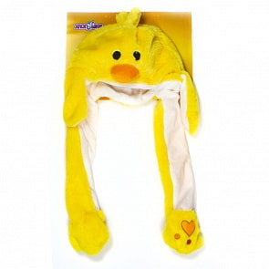 Шапка детская Утенок из серии Хлоп-Ушки (1toy, Т17638)