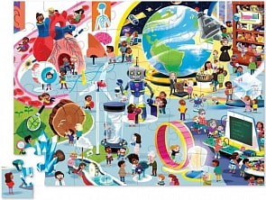 Пазл День в музее - Музей Науки, 48 деталей (Crocodile Creek, 4063-6)