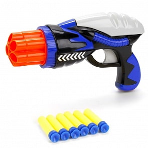Бластер с мягкими пулями на присосках (Играем Вместе, B1604685-R)