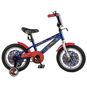 Детский велосипед Marvel - Человек-Паук, колеса 14 дюйм (Navigator, ВН14211)