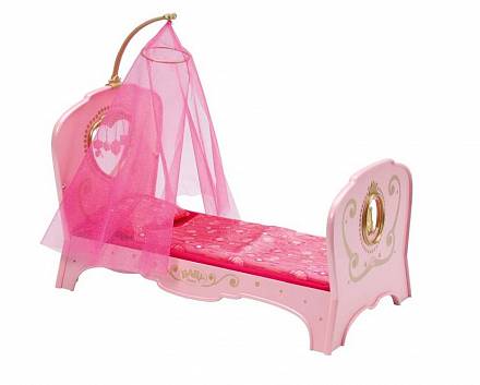 Кровать игрушечная для куклы принцессы BABY born 