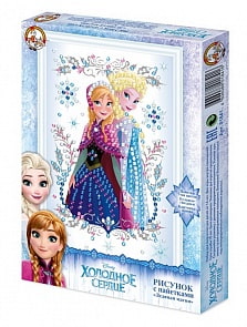 Рисунок с пайетками - Ледяная магия (Десятое королевство, 01841ДК)