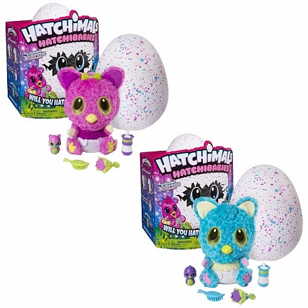 Интерактивный питомец Hatchimals - Hatchy-малыш, свет и звук 