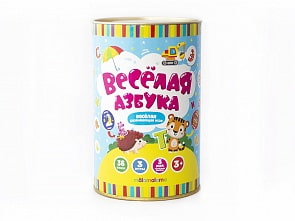 Набор фишек - Веселая азбука, 36 фишек для 3 развивающих игр (Malamalama, 68147)