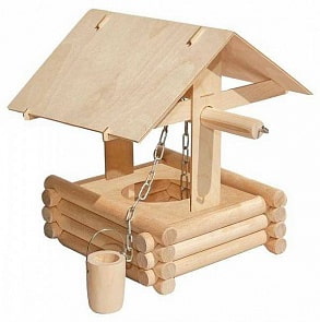 Деревянный конструктор. Колодец (Русский сувенир, 70002_RS) 