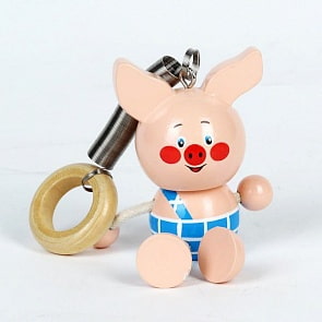 Деревянная фигурка «Пятачок» (Играем вместе, SJ-Ptsim)