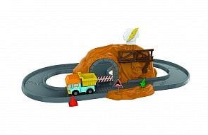 Игровой набор Poli Robocar - Пещера с камнями с металлической машинкой Дампи (Silverlit, 83318)