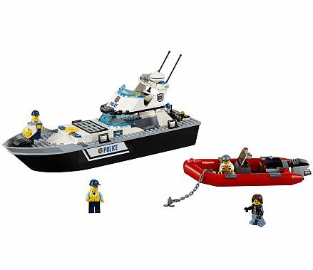 Lego City. Полицейский патрульный катер 